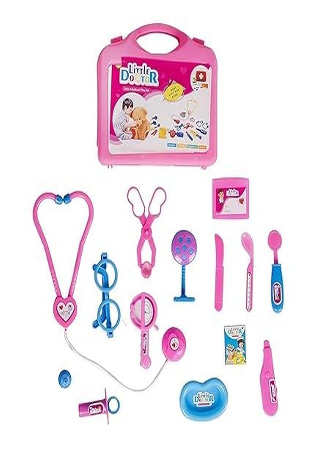 BIGfun TOYS S.S.C. Doctor Play Set with Foldable Suitcase Set Toy Game Kit, Pretend Play Medical Accessories Toy Set for Kids boy and Girls ( Multicolor ) - Image 4